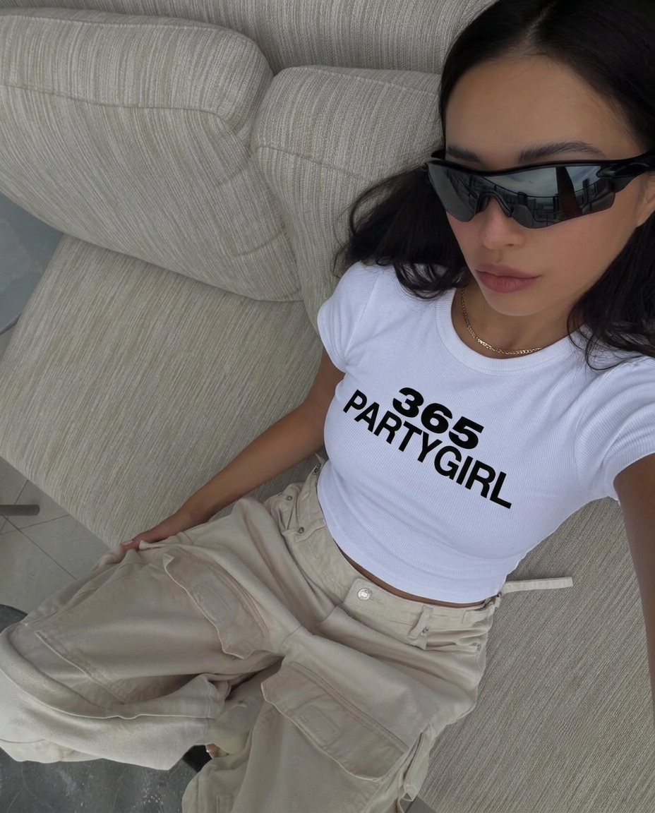 365 PARTYGIRL Baby Tee
