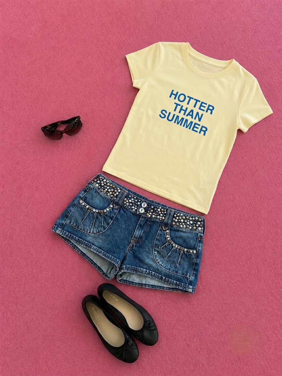 Summer Vibes Baby Tee